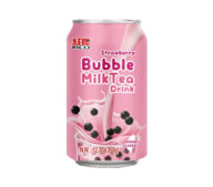 Bebida Bubble Milk Tea Fresa 350 ml