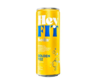 Bebida Hey Fit Golden Fizz 355 ml