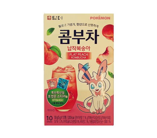 Kombucha Durazno 50 gr. (10 sticks)